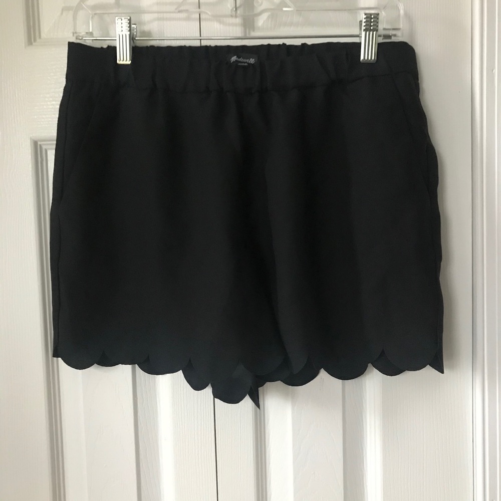 Madewell scalloped shorts